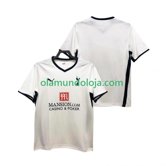 Camisola Tottenham Hotspur 2009 Retro Homem Equipamento Primeiro 2008 Manga Curta